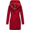 Marikoo - Cappotto da donna, trench, invernale, per la mezza stagione, lungo, B819, Oliva, 4XL