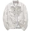 LKRSEEF Giacca Di Jeans Uomo Giubbotto Jeans Uomo Giubbino Leggero Primaverile Leggera Felpati Pelle Mezza Stagione Ecopelle Gilet Giubbini Primaverili Corto Piumino 2Xl Men Jacket Imbottiti Giubotti for
