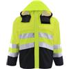 RUMAOZIA Giubbotto di sicurezza invernale da uomo parka Toronto impermeabile antivento giacca da lavoro giallo unisex adulto cappotto regolare cappotto da lavoro, O giallo, XL