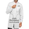 Grafiche Pilia Industria Grafica Camice Dottore Uomo Personalizzabile Online Bianco Nome Personalizzato Dover (L)
