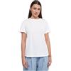Liu Jo Donna T-Shirt Manica Corta WA5512JS923 Cotone Bianco L