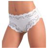 JADEA Slip Donna Art. 742 6 Pezzi in Cotone Modal (Bianco, 4)