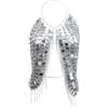 Generico Canottiera Sottogiacca Donna Top Carne Costum Donna Canotte Lunghe Donna Cotone Womens Black Canottaggio Cotone Donna Canotte Cotone Bianco Donna Canottiera Paiette Donna Top Cerimonia Donna Elegante