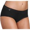 Sloggi 4 x Basic+ Cotton Rich Midi Brief Black 14