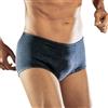 PAVIS Slip Sport Uomo in Cotone (L, Grigio)