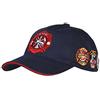 Fostex Garments Cappello da Baseball NYFD con stemmi Vigili del Fuoco di New York