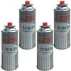 AZIMUTHBRICO Bombolette Gas Butano Multipack 4 Pezzi 250 Grammi Fornelli Campeggio Casa