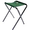 Vette CDF04911 Camping Sgabello in Ferro, Pieghevole, Verde