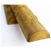 nextradeitalia CF da 10PZ Mezzi Pali in Legno CM 10 Lunghezza CM 300 H per Recinzione trattati impregnati per staccionata/steccato Mezzo Palo Tondo