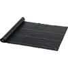 Outsunny Telo per Pacciamatura 100x1 m Traspirante in Polipropilene Nero