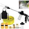 NNBWLMAEE Aquoxis - Idropulitrice portatile Aquoxis, idropulitrice ad alta pressione senza fili, per grondaie, patio, auto, pulizia vetri dei finestrini degli animali domestici (1 set da 15 m)