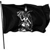 550 Flag 90X150cm Bafometto Satana Striscioni Di Bunting Con Occhielli Bandiera Pirata Poliestere Bandiere Per Conferenza Giardino Decorazione