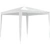 vidaXL Tendone per Feste 2,5x2,5 m Bianco