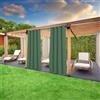 Home Tresor - Tenda Gazebo da Esterno Ombreggiante e Resistente per Giardino Patio Balcone Pergolato Protezione Solare e Privacy, 140x290 cm - Verde