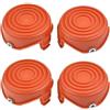 Zhanhai 2/4 coperture per bobine adatte per decespugliatori cordless Black & Decker GL315 GL337SB GL546SC GL650 GL651 GL652 GL653 GL656 accessori di ricambio (4 pezzi)