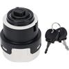 Fafeicy Interruttore di Accensione Universale 12V, 4 Posizioni con 2 Chiavi, Compatibile con Carrelli Elevatori 351 350