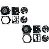 C·T·S Kit guarnizioni carburatore e membrana sostituiscono Walbro D10-HDC per Stihl 015 Solo 600 605 606 616 631 Homelite XL Super2 200 (confezione da 2)