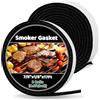 Ethanberg Guarnizione di ricambio per Big Green Egg Large/XL/XXL, confezione da 2 guarnizioni per affumicatore da 2,2 m, 2,2 x 0,3 cm, nastro autoadesivo in feltro ad alta temperatura per guarnizioni BGE