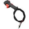 Toothbace Interruttore della Maniglia del Grilletto dell'Acceleratore,26mm Interruttore della Maniglia di Comando Acceleratore,Impugnatura per Decespugliatore per Decespugliatore del Trimmer
