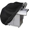 KOKOMALL Copertura per Barbecue da Esterno 210D,Telo Copri BBQ Griglia Impermeabile,Resistente a Pioggia,Sole,Vento 170 x 61 x 117 CM