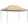 vidaXL Tenda da Festa Pieghevole Pop-Up Beige 410x279x315 cm, tenda, tenda a baldacchino, tettoia per gazebo, tenda gazebo, tenda da giardino