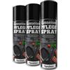 Oputec 3 x 500ml Bomboletta Spray Cura della ghisa - Accessori Ideali per la Protezione e la Cura di Griglie, padelle, pentole, forni Olandesi, girarrosti in ghisa - Protettivo Antiaderente per ghisa