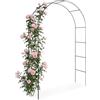 TecTake Arco giardino in ferro per rampicanti Arco per rosa decorationi | - disponibile in diverse quantità- (1 Pezzo | no. 400767)