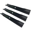 perfektGarten Lama per tosaerba 3 x 47 cm, compatibile con John Deere 2210 4010 4100 4110 F620 F725 F735 LX288 M115496