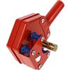 KONTONTY Manovella in Metallo Rosso per Avvolgitore Film Orticolo Accessorio per Serra Funzionamento senza Sforzo , Compatibile per Ventilazione Agricola e Raccolta Pellicola