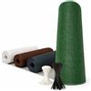 Generico Rete Balcone Protettiva in plastica per Ringhiera Cancelli e Recinzione Decorativa per Giardino Anticaduta Protezione Bambini e Animali con 100 Fascette in Omaggio (h1x5mt, Verde)