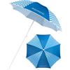 AQUASTIC Ombrellone da Spiaggia OMBRELO di Colore Blu Ombrellone Protettivo dal Sole Ideale per la Spiaggia e il Giardino Materiali Resistenti, Facilità di Piegatura e Trasporto Compatto