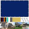FENYIGE Tenda a Vela Quadrata 30 x 250 cm Impermeabile Rete Telo Ombra Tenda Oxford con Protezione UV e Resistenza Agli Agenti Atmosferici Ideali per Cortile Patio e Campeggio, Blu Scuro