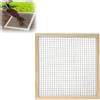 Generico Setaccio per Terreno, 40 x 40cm Setaccio da Giardino Setaccio per Ghiaia Palmare Multifunzionale Setaccio, Setaccio per Sabbia per Terra, Pietre, Compost, per Giardinaggio, Bonsai