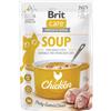 Brit Care Soup Cibo Umido per Gatti - Pollo - 15 x 75 gr