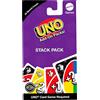 UNO Mattel Games UNO JCV58 - Confezione extra per bambini, adulti e feste di gioco in famiglia