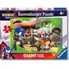 Ravensburger - Puzzles Sonic Prime | Puzzle 4 Anni In Su | Puzzle Bambini 4 Anni In Su 60 Pezzi | 70 X 50 Cm Puzzles Per Bambini | Regalo Bambina 4 Anni Femmina E Uomo