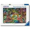 Ravensburger - Puzzle 4000 Il mondo segreto delle fate | Puzzle Per Adulti | Per Tutta La Famiglia | Con Una Misura Di 137,8x91,5 Cm | Regalo Adulti