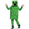 Disguise Costume Minecraft Creeper Bambino, Verde Costume Carnevale Minecraft Bambino, Costumi Di Carnevale Per Bambini Taglia M