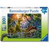 Ravensburger Puzzle - L'Oasi dei Dinosauri Puzzle 100 XXL, 12888 4