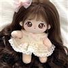 QGYDYH Bambola di peluche da 20 cm. Bambole in cotone anime con scheletro, bambola morbida farcita, regalo di compleanno (g)