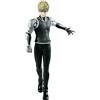 Jilijia One Punch Man Personaggio Genos Figura PVC Standing or Fight Posture Figurine One Punch Man Geno Personaggio Figura Saitama Disceple Statue Collectibles (Posizione in piedi)