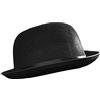 I LOVE FANCY DRESS LTD Bombetta accessorio per travestimento da uomo da donna. Dimensioni 55 cm, 58 cm, 60 cm feltro Victorian Gent costume