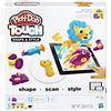 Play-Doh Hasbro B9018100 - Set di Booster per Capelli Touch, plastilina