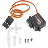 Bnineteenteam Set Servo Digitale RC, Servo Digitale 2G con Vite per Braccio Servo Adatto per Auto 1/24 RC Ad Ala Fissa, Elicottero, AereoFlauta, Flauta
