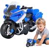Teksome Motociclette per bambini, giocattolo modello di moto,Piccola motocicletta giocattolo interattiva | Modelli di moto interattivi con luci e suoni Decorazione della stanza di casa per bambini da