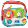 Clementoni Baby Baby Radio, Radiolina Neonati 6+ Mesi, Centro attività Interattivo, Gioco con 4 Generi Musicali, Effetti Luminosi, Stimola Sviluppo Psicomotorio e Cognitivo, Lingua Italiana, 17439