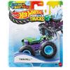 Hot Wheels Monster Trucks Veicolo giocattolo Twin Mill Color Shifter Scala 1:64 per bambini dai 3 anni in poi