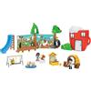 Adopt Me! Coffee Shop and Playground Large Playset - Top Online Game - Codice articolo virtuale esclusivo incluso - Con i tuoi animali domestici, personaggi e paesaggi di gioco preferiti - Età 6+