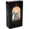 Mimoqk Tarocchi Deck, Muse Cat Oracle Cards, Fortune Telling Game | Mistical Divination Tool, English Version, 78-Card Standard Set, Ideal for Meditation, Party, Spiritual Practice, for Friends