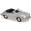 Minichamps 940062330 - Porsch. 356 C Cabriolet Silver 1965 - Scala 1/43 - Auto in Miniatura da Collezione